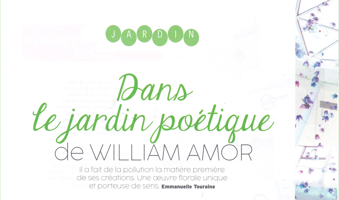 William Amor Upcycling artist Magazine S - SOphie Davant N°16