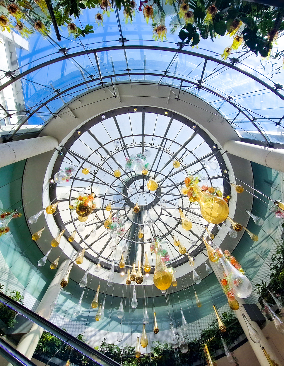 Ondée messagère-Passage du Havre, Paris