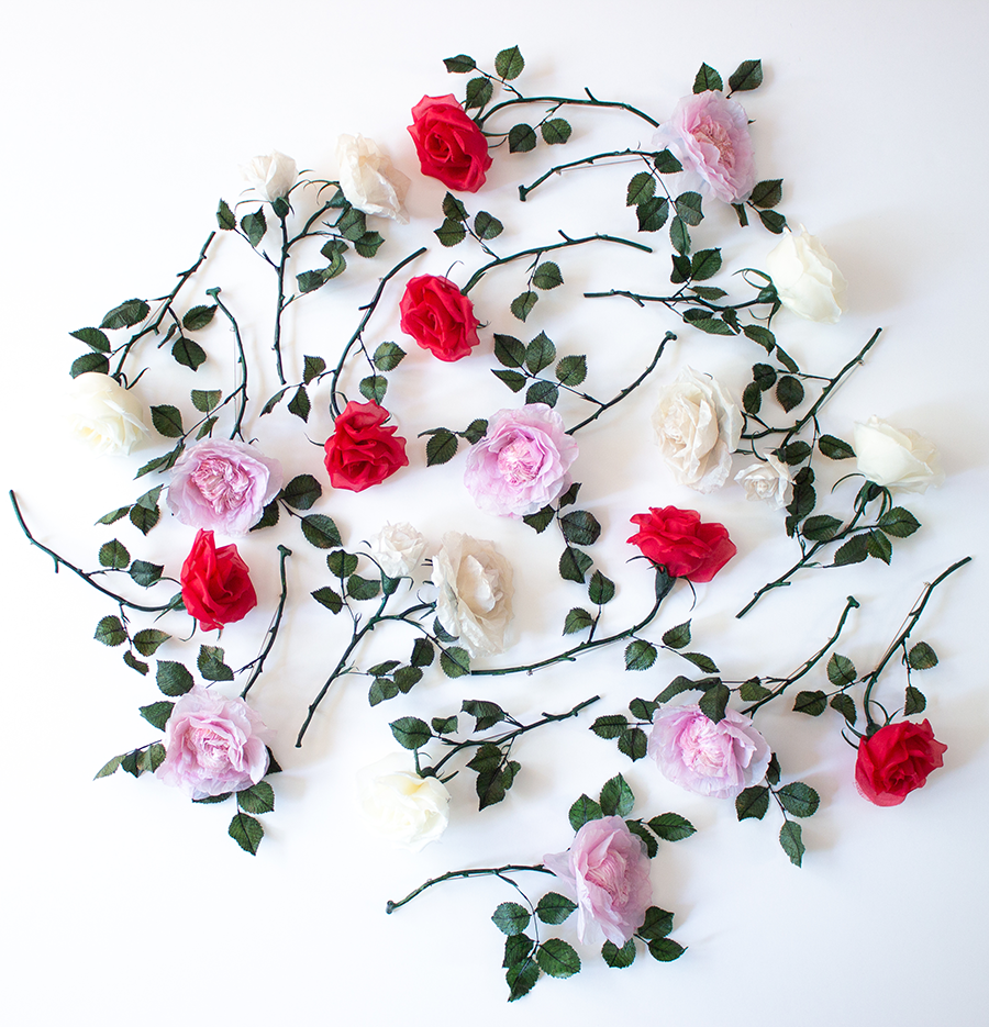 Balenciaga Haute Couture - Rose flower brooch