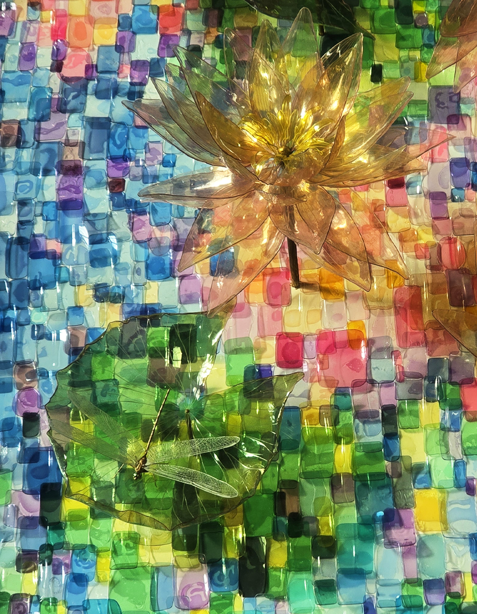 William Amor - artist upcycling - Monet-Giverny 2026 -Eté